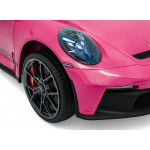 Elektrické autíčko 911 Porsche GT3 STRONG MP4 - dvojmiestne, ružová